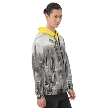 Load image into Gallery viewer, Sudadera unisex Kaia con capucha amarilla