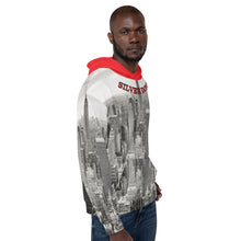 Load image into Gallery viewer, Sudadera unisex Kaia con capucha roja