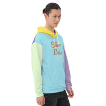 Load image into Gallery viewer, Sudadera unisex con capucha multicolor Babette