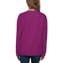 Load image into Gallery viewer, Sudadera unisex Norma berenjena