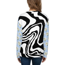 Load image into Gallery viewer, Sudadera unisex Paola azul hawkes