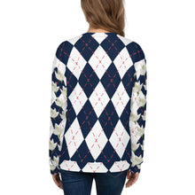 Load image into Gallery viewer, Sudadera unisex Paola argyle