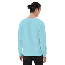 Load image into Gallery viewer, Sudadera unisex Febe azul celeste