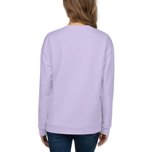 Load image into Gallery viewer, Sudadera unisex Amarilis Labios morado claro