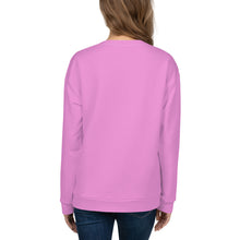 Load image into Gallery viewer, Sudadera unisex Amarilis Labios rosa chicle