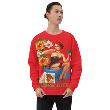 Load image into Gallery viewer, Sudadera unisex Magnolia rojo alizarina