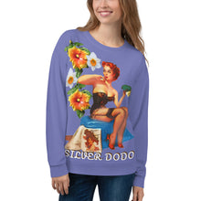 Load image into Gallery viewer, Sudadera unisex Magnolia azul chetwode
