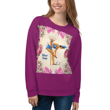Load image into Gallery viewer, Sudadera unisex Norma berenjena