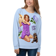 Load image into Gallery viewer, Sudadera unisex Ona azul hawkes