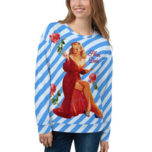 Load image into Gallery viewer, Sudadera unisex Geri rayas azules