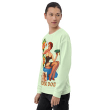 Load image into Gallery viewer, Sudadera unisex Magnolia verde panache