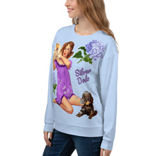 Load image into Gallery viewer, Sudadera unisex Ona azul hawkes