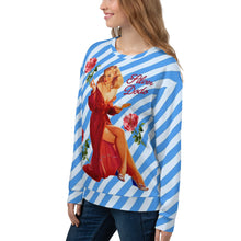 Load image into Gallery viewer, Sudadera unisex Geri rayas azules
