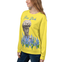 Load image into Gallery viewer, Sudadera unisex Febe amarillo margarita