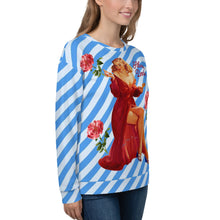 Load image into Gallery viewer, Sudadera unisex Geri rayas azules