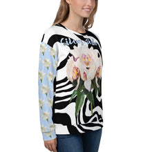 Load image into Gallery viewer, Sudadera unisex Paola azul hawkes