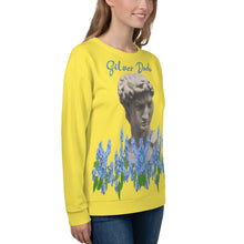 Load image into Gallery viewer, Sudadera unisex Febe amarillo margarita