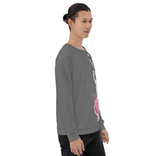 Load image into Gallery viewer, Sudadera unisex Amaltea gris