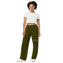 Load image into Gallery viewer, Pantalón over unisex verde karaka