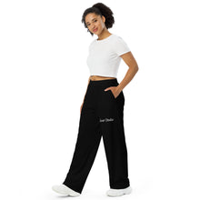 Load image into Gallery viewer, Pantalón ancho unisex negro
