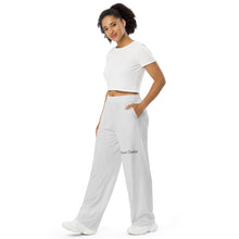 Load image into Gallery viewer, Pantalón ancho  unisex gris susurro
