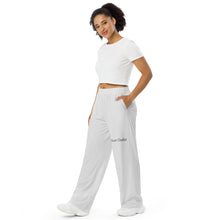 Load image into Gallery viewer, Pantalón ancho  unisex gris susurro