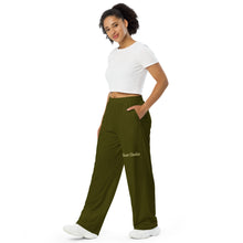 Load image into Gallery viewer, Pantalón over unisex verde karaka