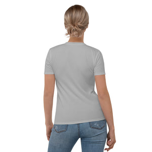 Camiseta para mujer  Sarida plata