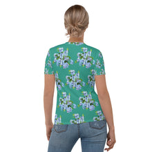Load image into Gallery viewer, Camiseta para mujer Xenia Escarabajo Idara  verde niágara
