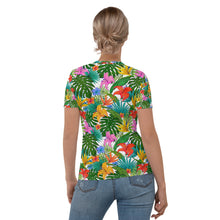 Load image into Gallery viewer, Camiseta para mujer Valeria tropical