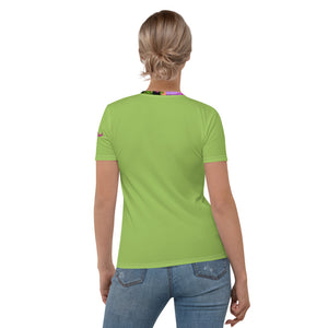 Camiseta para mujer Manuela verde niágara