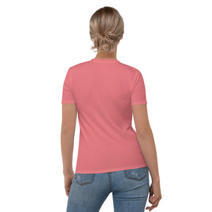 Camiseta para mujer Mara rosa froly