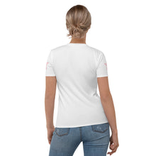 Load image into Gallery viewer, Camiseta para mujer Perla blanco Labios
