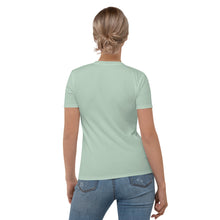 Load image into Gallery viewer, Camiseta para mujer Deva Labios verde menta
