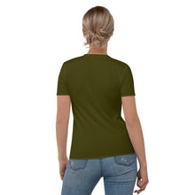 Load image into Gallery viewer, Camiseta para mujer básica verde karaka