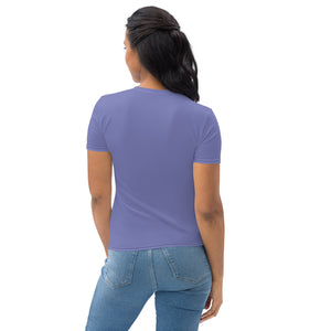 Camiseta para mujer Vuelo azul chetdowe
