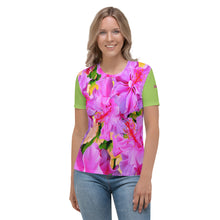 Load image into Gallery viewer, Camiseta para mujer Manuela verde niágara