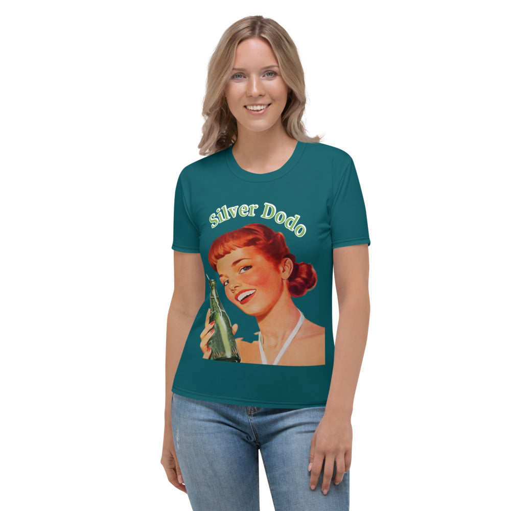 Camiseta para mujer Valeria verde