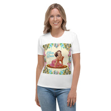 Load image into Gallery viewer, Camiseta para mujer Elsa blanco

