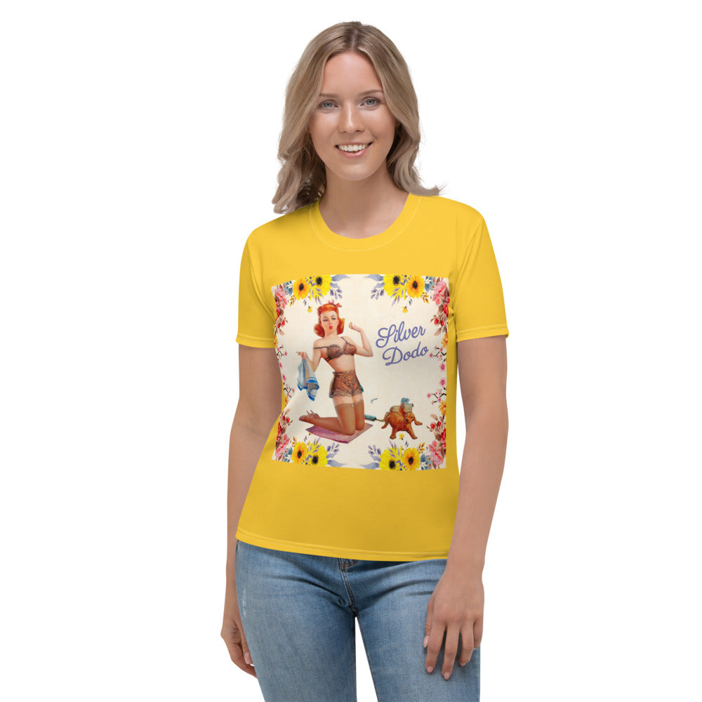 Camiseta para mujer Gabriela amarillo