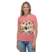 Load image into Gallery viewer, Camiseta para mujer Mara rosa froly
