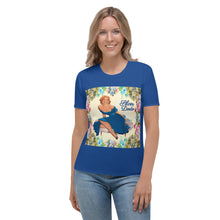 Load image into Gallery viewer, Camiseta para mujer Aina azul cerúleo