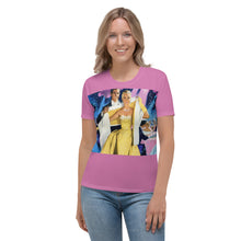 Load image into Gallery viewer, Camiseta para mujer Fiesta rosa tenue

