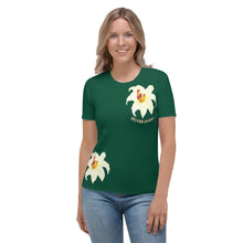 Load image into Gallery viewer, Camiseta para mujer Natalia Idara verde británico
