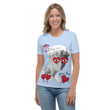Load image into Gallery viewer, Camiseta para mujer Arlene azul hawkes