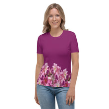 Load image into Gallery viewer, Camiseta para mujer Penélope berenjena