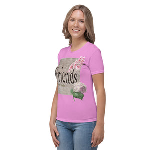Camiseta para mujer Sarida rosa