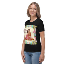 Load image into Gallery viewer, Camiseta para mujer Elsa negro Perfecto