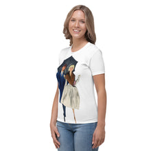 Load image into Gallery viewer, Camiseta para mujer Eleonora blanca