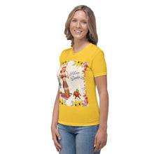 Load image into Gallery viewer, Camiseta para mujer Gabriela amarillo
